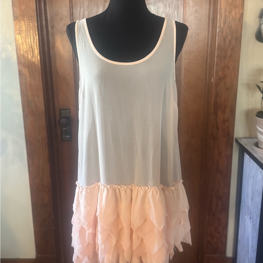 Chic Layered Sleeveless Dress
